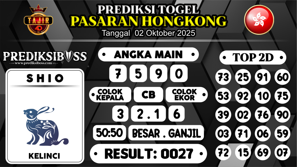 https://prediksibossmbg.com/prediksi-boss-togel-hk-kamis-02-oktober-2025/