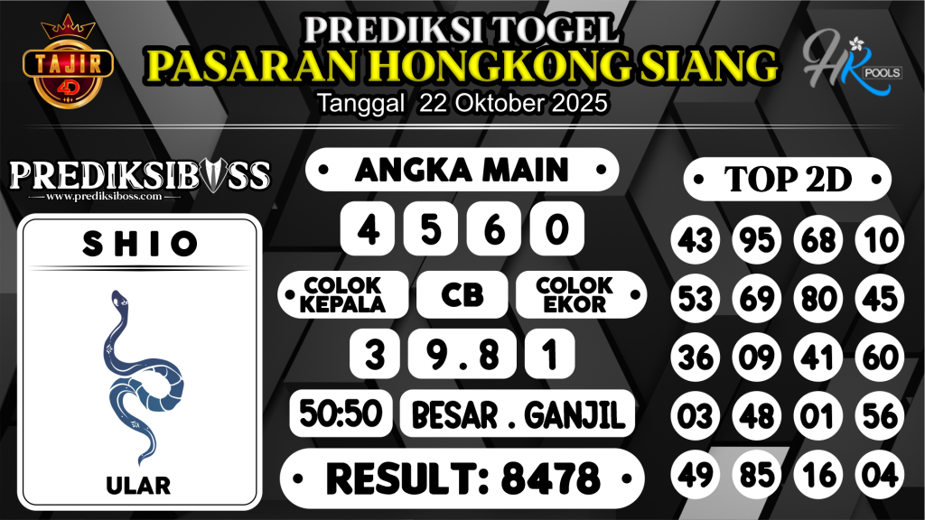 https://prediksibossmbg.com/prediksi-boss-togel-hk-siang-rabu-22-oktober-2025/