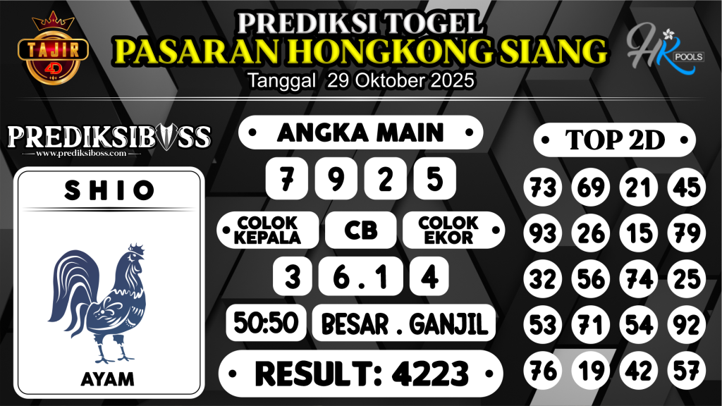 https://prediksibossmbg.com/prediksi-boss-togel-hk-siang-rabu-29-oktober-2025/