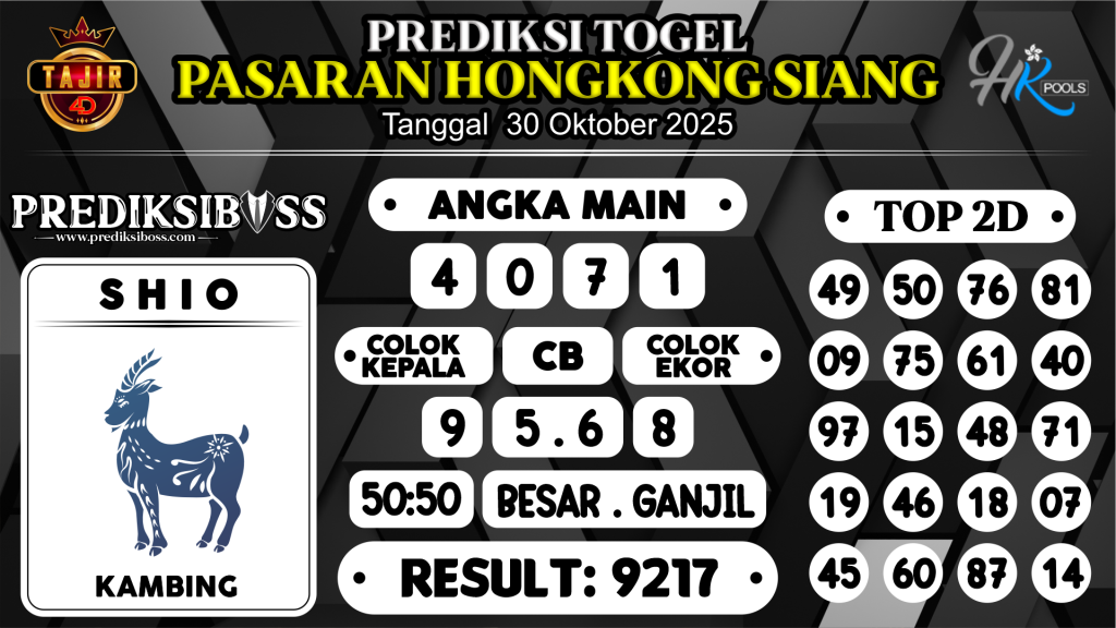 https://prediksibossmbg.com/prediksi-boss-togel-hk-siang-kamis-30-oktober-2025/
