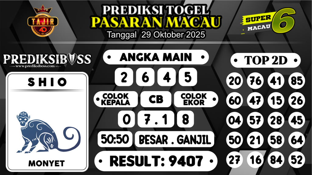 https://prediksibossmbg.com/prediksi-boss-togel-macau-rabu-29-oktober-2025/