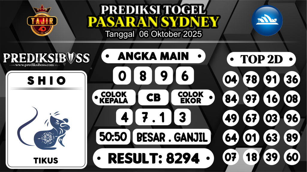 https://prediksibossmbg.com/prediksi-boss-togel-sidney-senin-06-oktober-2025/