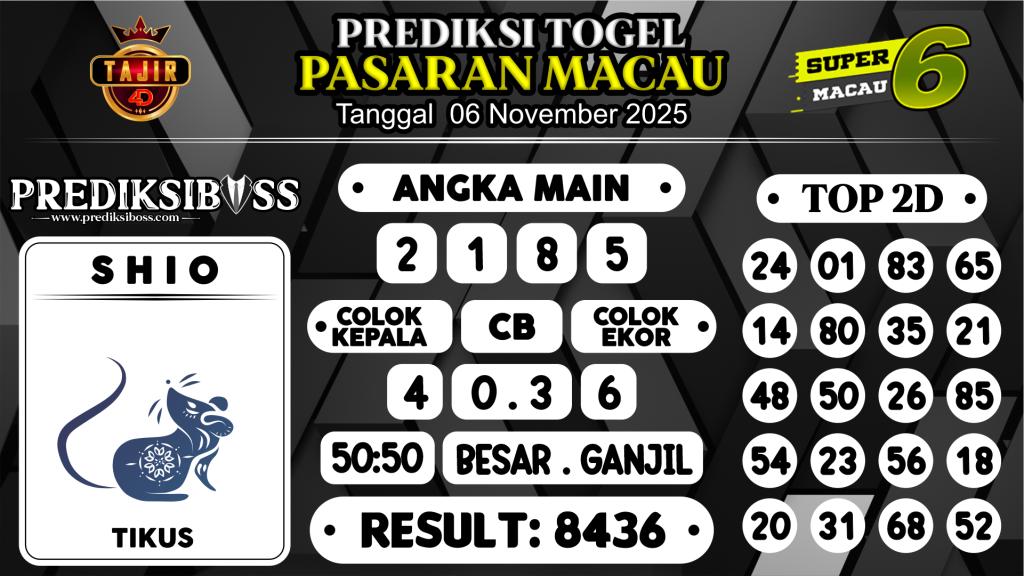 https://prediksibossmbg.com/prediksi-boss-togel-macau-kamis-06-november-2025/